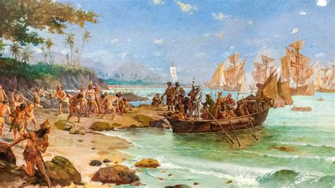 The Arrival of Pedro Álvares Cabral: Portuguese Exploration and the Beginning of Brazilian Colonization